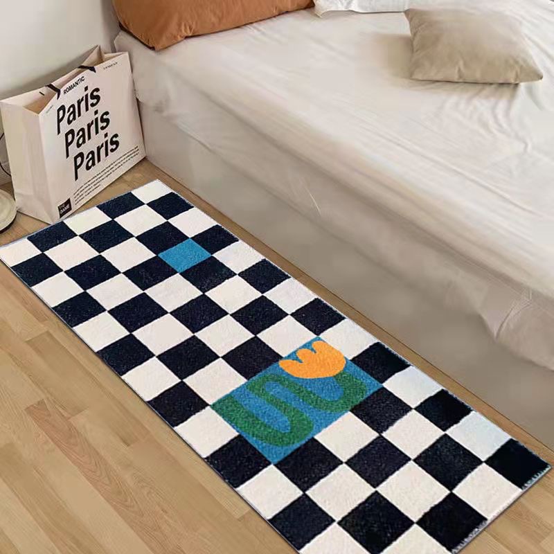PP Home พรม พรมลายตาราง พรมลายดอกไม้ พรมลายน่ารัก สไตล์เกาหลี พรมปูพื้น ...