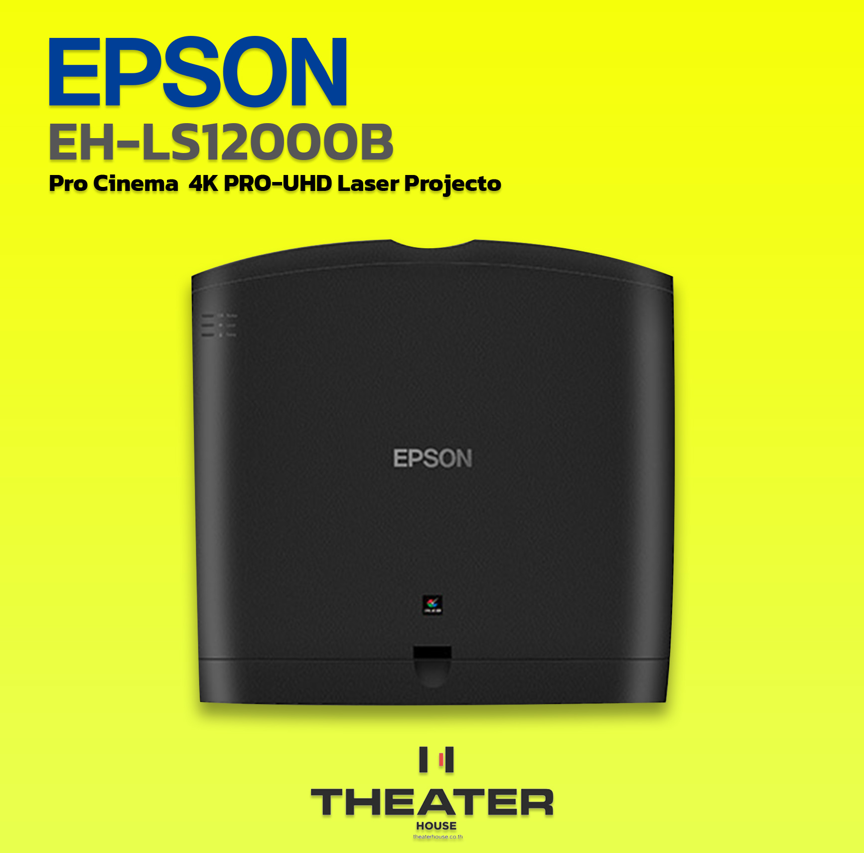 EPSON EH-LS12000B Pro Cinema 4K PRO-UHD Laser Projector Black - ThaiPick