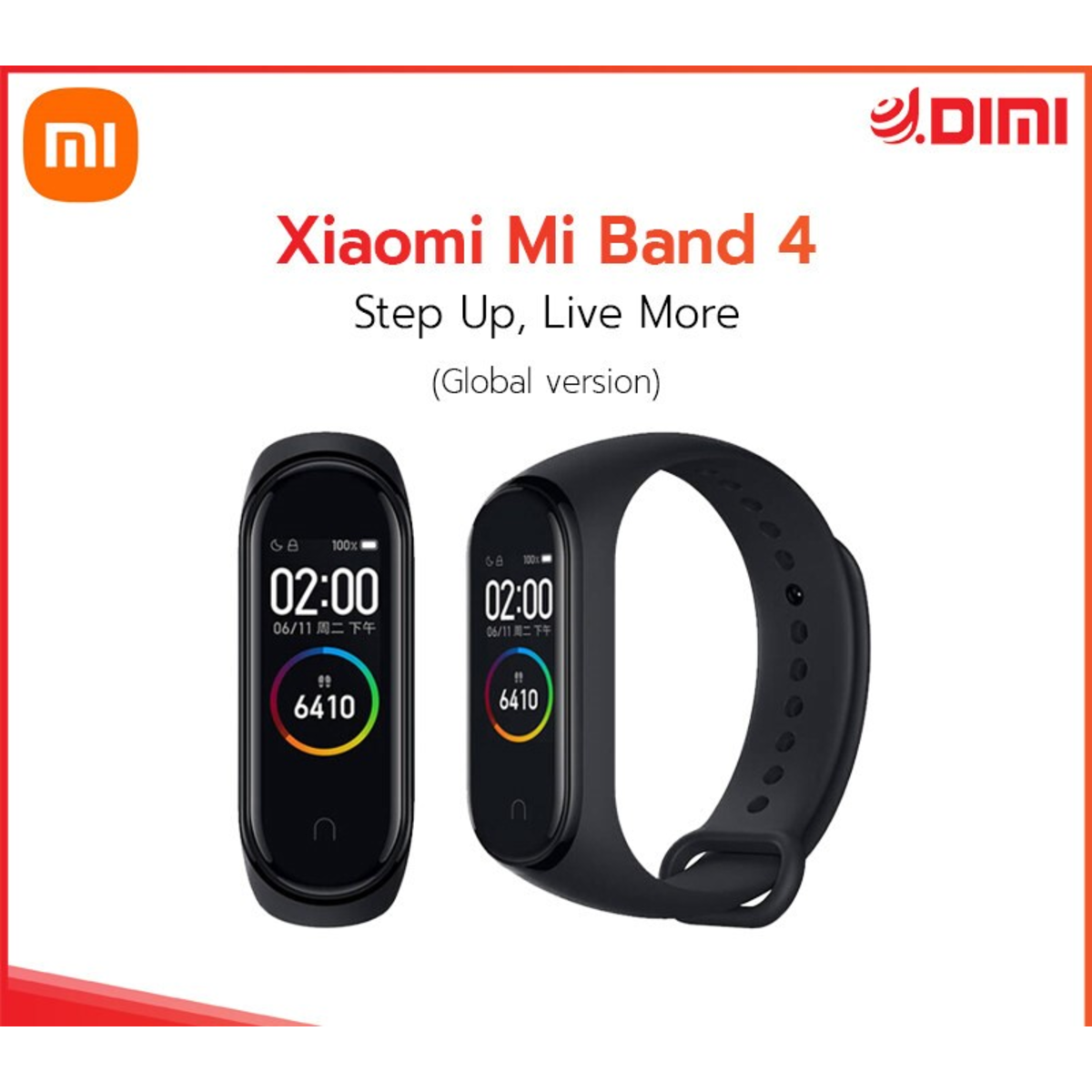 Mi Smart Band 4: Step Up, Live More 