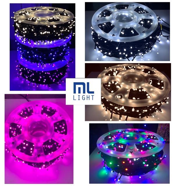 Mllight ไฟหยดน้ำLEDสายดำ ยาว50เมตร 100เมตร 100เมตรสายดำ,ขาว - หจก.มาริ ...