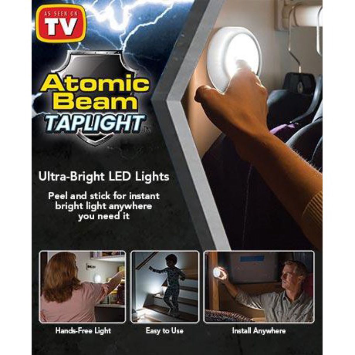 Atomic Beam Tap Light