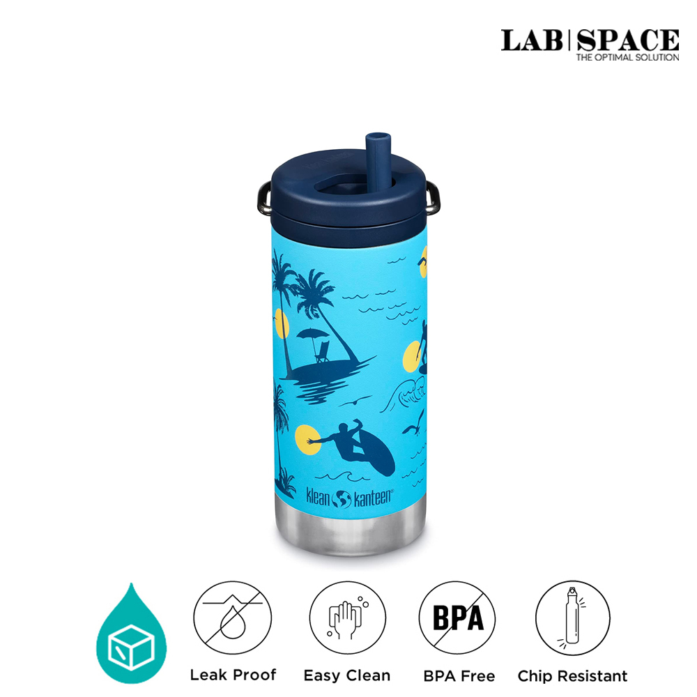 Klean Kanteen TKWide 12oz (355 ml) - Café Cap - Bottiglia termica