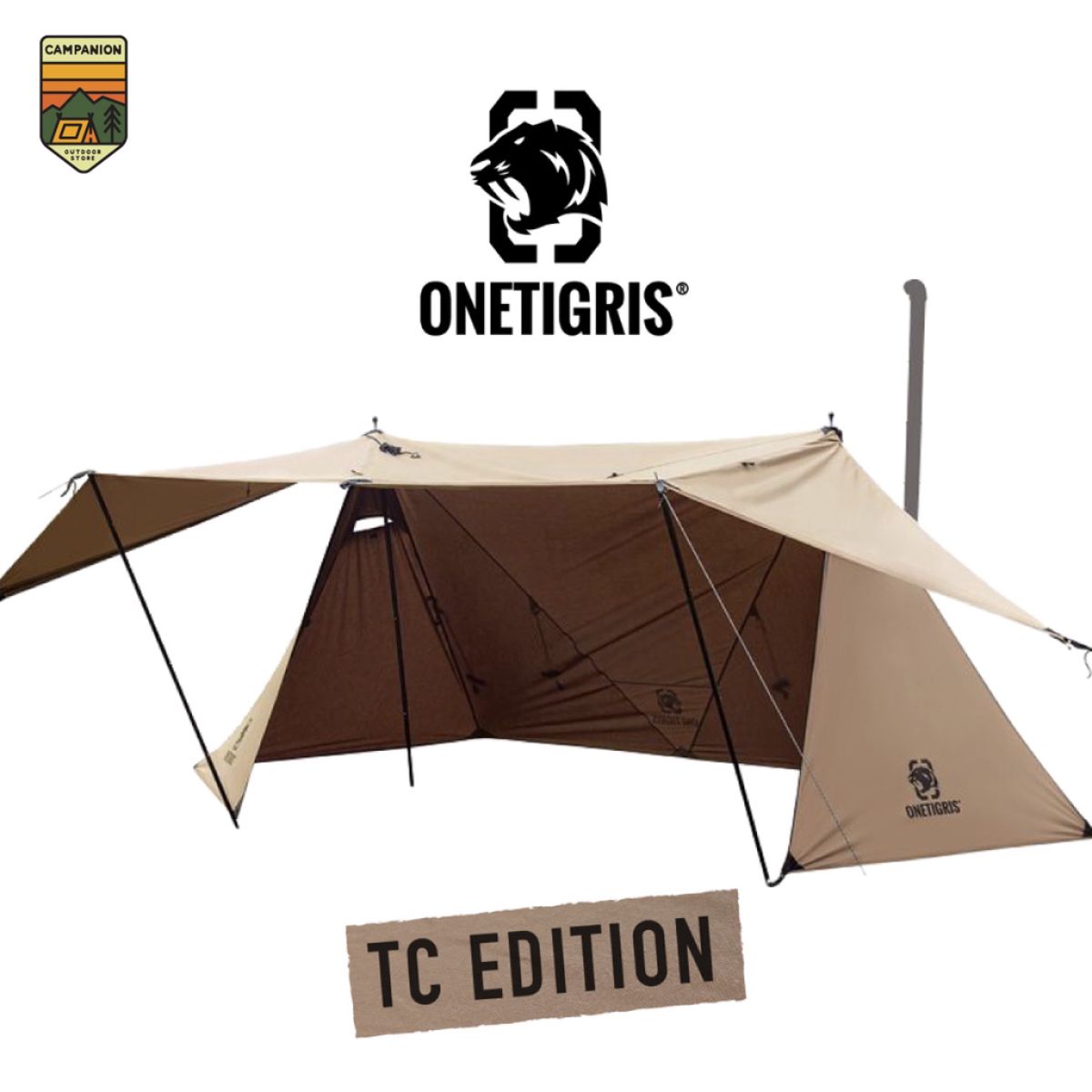 Onetigris Roc Shield Bushcraft Tent (TC) เต็นท์บุชคราฟ ประกันร้าน