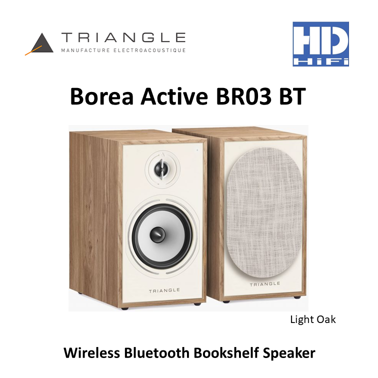 Triangle Wireless Bluetooth Bookshelf Speaker รุ่น Borea Active BR03 BT
