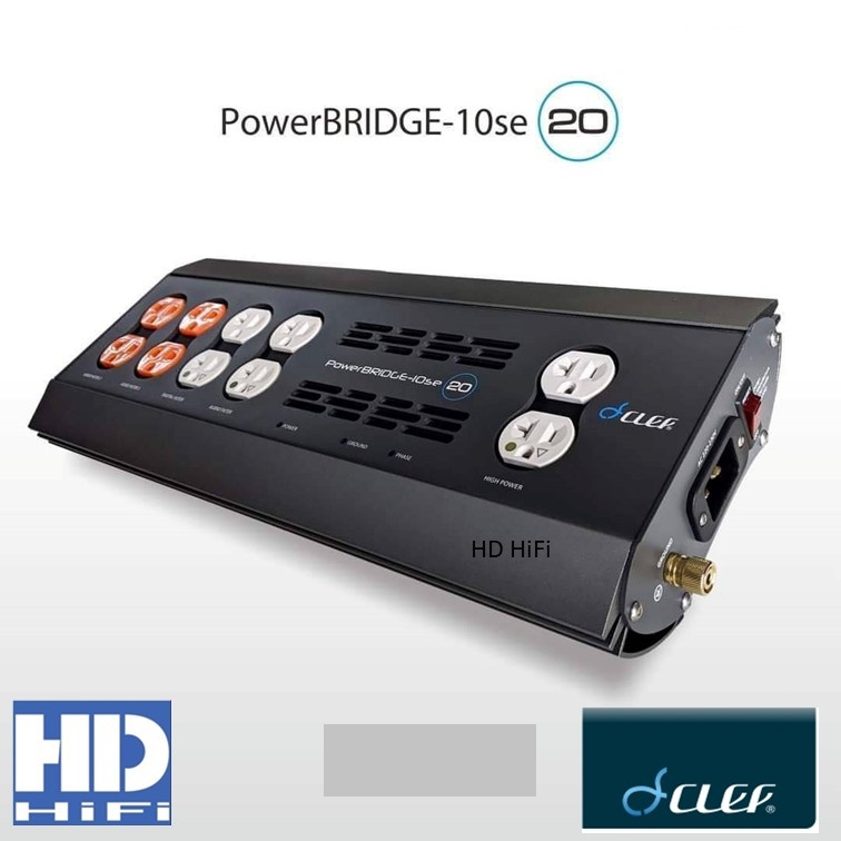 Clef เครื่องกรองไฟและลดทอนไฟกระชาก8ช่อง Powerbridge 8 20 Series