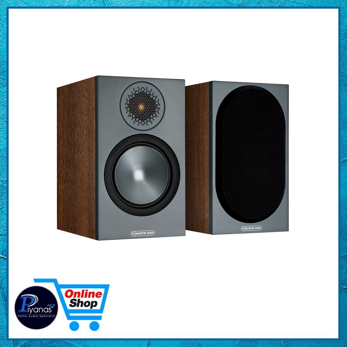MONITOR AUDIO BRONZE50 (BLACK) 6G WALNUT ThaiPick