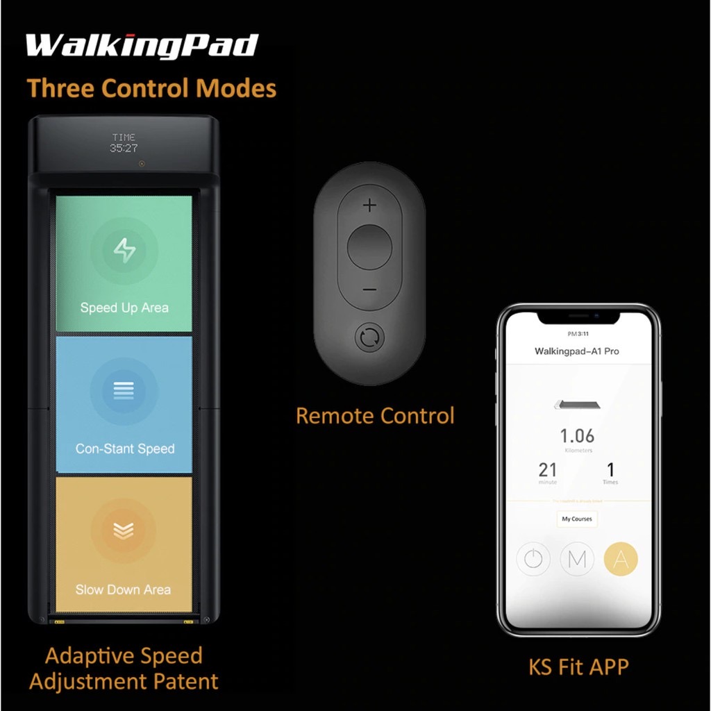 Kingpad R1 Pro Xiaomi Kingsmith Walking Pad รุ่น R1 Pro สีดำ ดำ - 168 Gadget Co., Ltd ...
