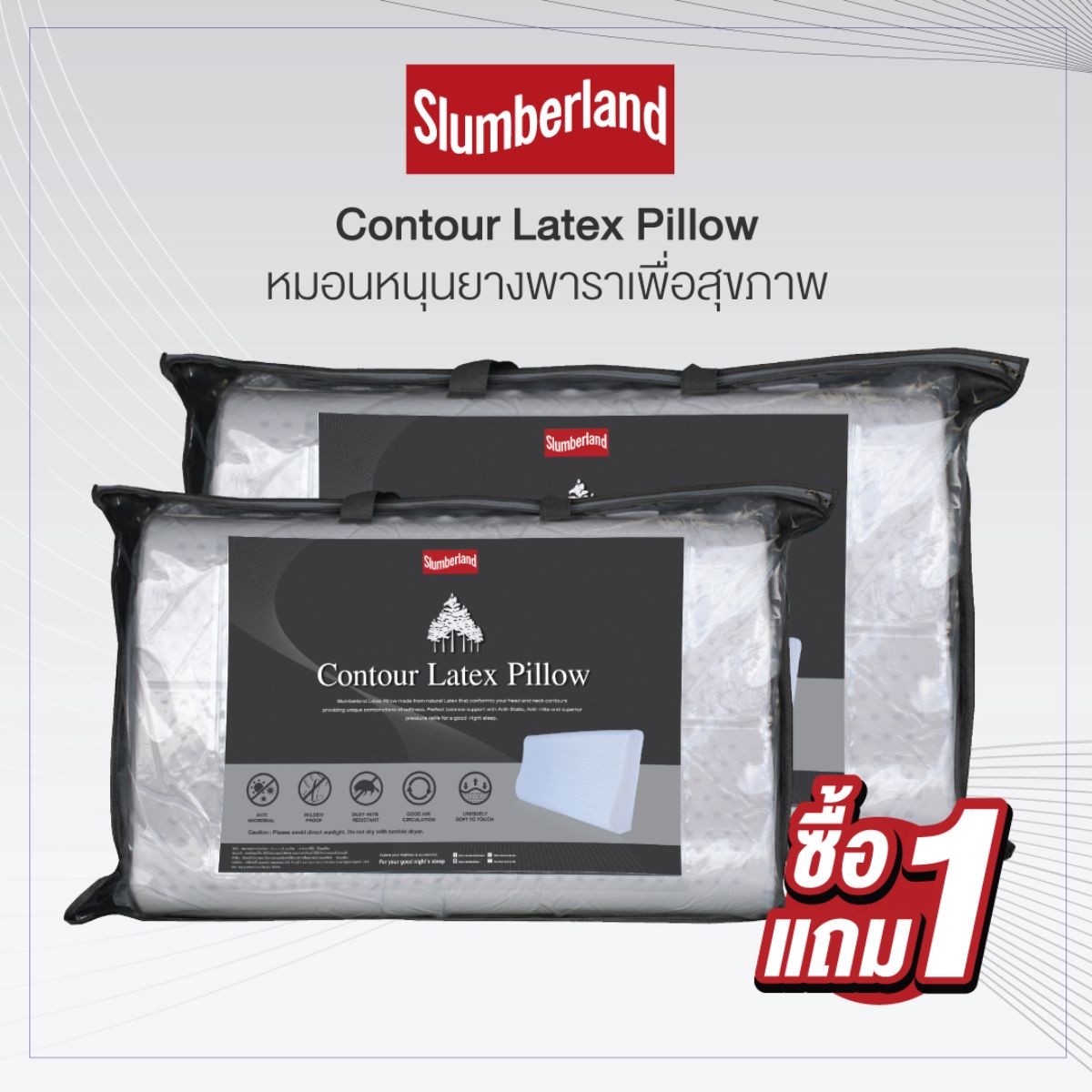 Slumberland hot sale latex pillow