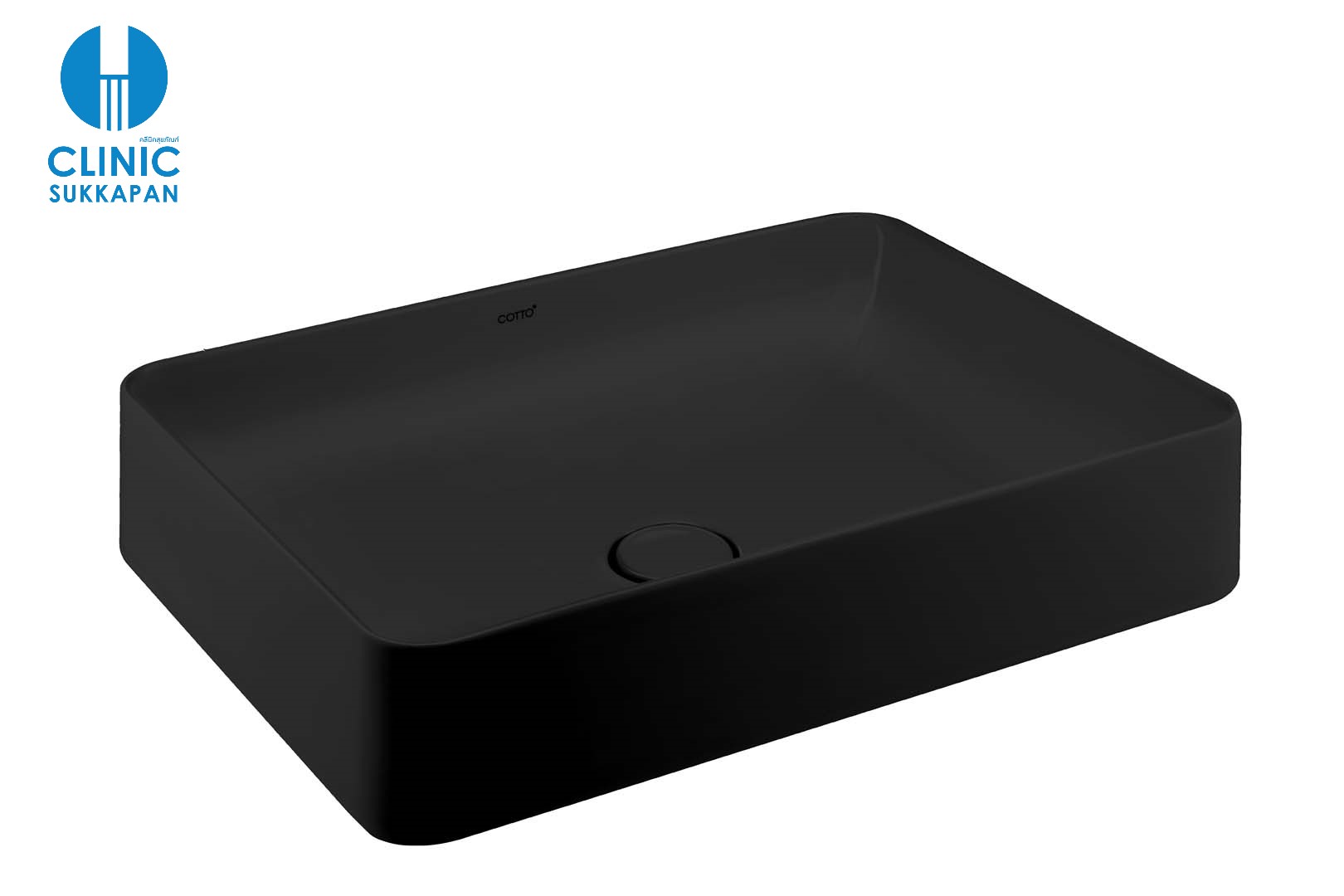 COTTO อ่างล้างหน้า แบบวางบนเคาน์เตอร์ 1 C00342 MIR บริษัท คลีนิค