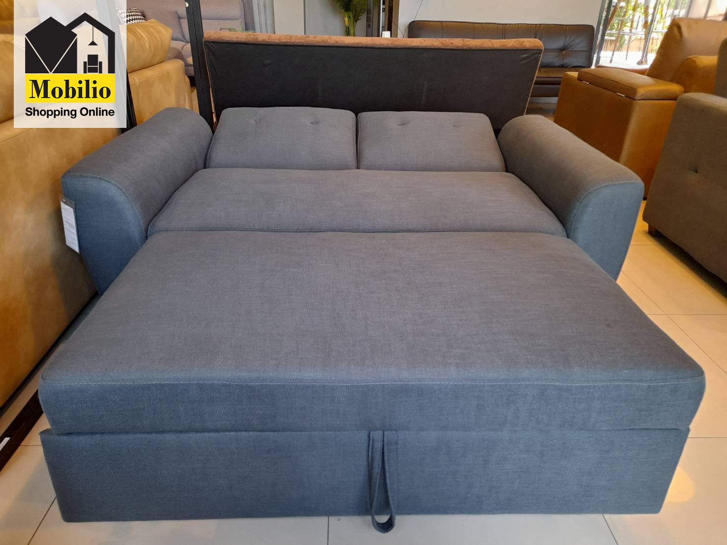 Mobilio Furniture โซฟาปรับนอน รุ่น ANKLE 90 cm fabric K161-5,2ที่นั่ง ...